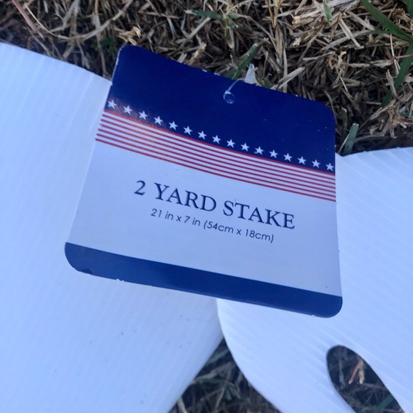 4th of July Garden Gnome Patriotic Yard Stakes-2 New - Picture 6 of 6